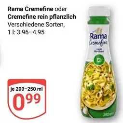 Globus Rama cremfine Angebot