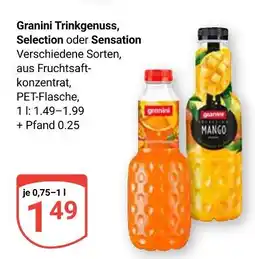 Globus Granini trinkgenuss selection Angebot