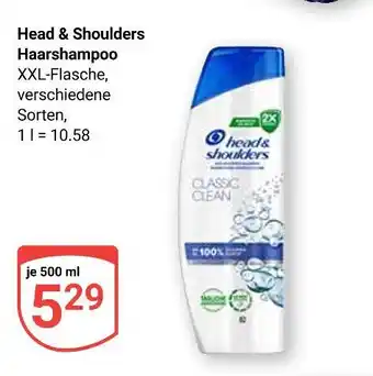 Globus Head & shoulders haarschampoo classic clean Angebot