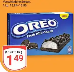 Globus Oreo fresh milk-snack Angebot