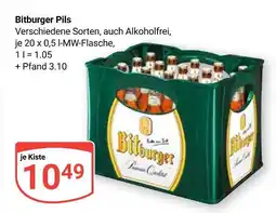 Globus Bitburger bitburger pils Angebot