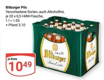 Globus Bitburger bitburger pils Angebot