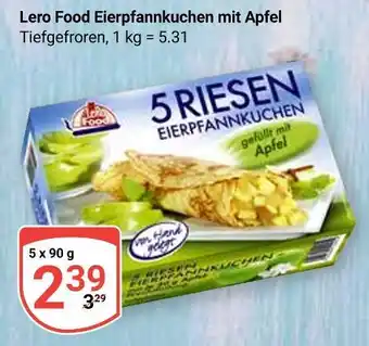 Globus Lero food eierpfannkuchen mit apfel Angebot