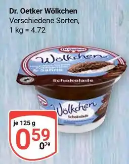 Globus Dr. oetker wölkchen schokolade Angebot