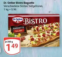 Globus Dr. oetker bistro baguette salami Angebot