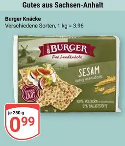 Globus Burger knäckebrot Angebot