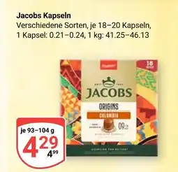 Globus Jacobs jacobs kapseln Angebot