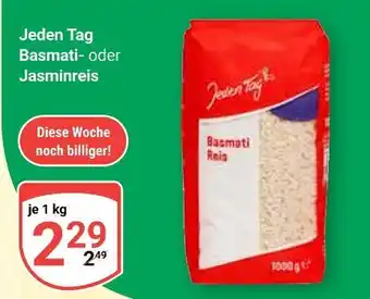 Globus Jeden tag basmati reis Angebot