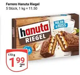 Globus Ferrero hanuta riegel Angebot