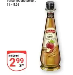Globus Milder apfel balsamessig Angebot