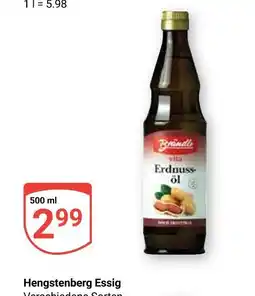 Globus Brändle erdnussöl Angebot