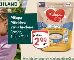 Globus Milupa milchbrei Angebot