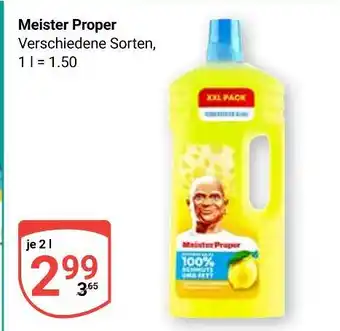 Globus Meister proper xxl pack lemon cleaner Angebot