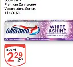 Globus Odol-med3 premium zahncreme Angebot