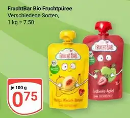 Globus Fruchtbar bio fruchtpüree mango-pfirsich-banane Angebot