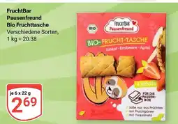 Globus Fruchtbar pausenfreund bio fruchttasche Angebot
