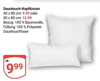 Globus Dauntouch-kopfkissen Angebot