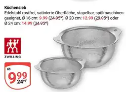 Globus Zwilling küchensieb ø 16 cm Angebot