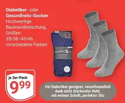 Globus Diabetiker-socken Angebot