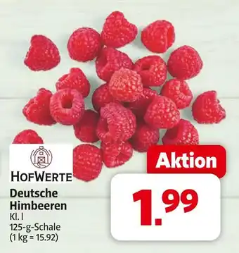 Markant Hofwerte deutsche himbeeren Angebot