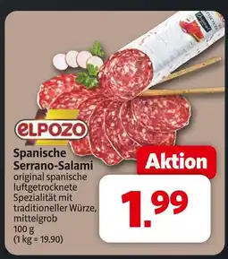 Markant Elpozo spanische serrano-salami Angebot