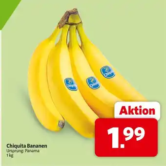 Markant Chiquita bananen Angebot