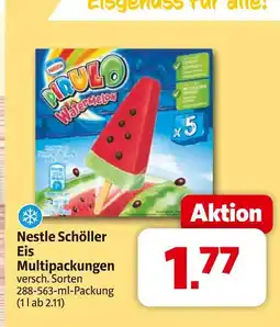 Markant Nestle schöller eis multipackungen Angebot