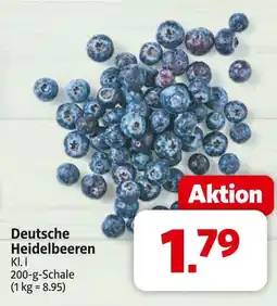 Markant Deutsche heidelbeeren Angebot