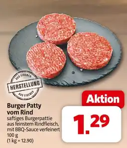Markant Burger patty vom rind Angebot