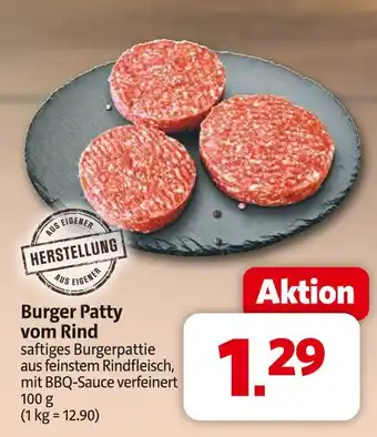 Markant Burger patty vom rind Angebot