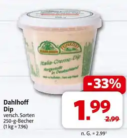Markant Dahlhoff dip Angebot