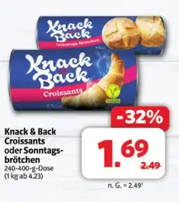 Markant Knack & back croissants Angebot