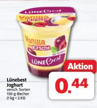 Markant Lünebest joghurt Angebot