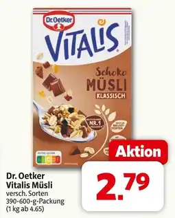 Markant Dr. oetker vitalis müsli Angebot
