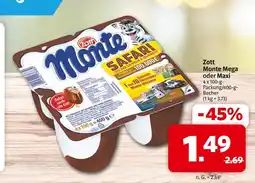 Markant Zott monte mega Angebot