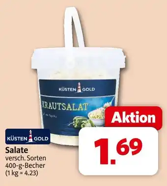 Markant Küsten gold salate Angebot