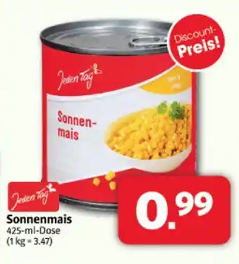 Markant Jeden tag sonnenmais Angebot
