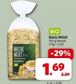 Markant Natur wert bio basis müsli Angebot