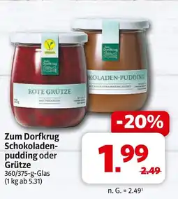 Markant Zum dorfkrug schokoladenpudding Angebot