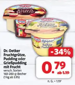 Markant Dr. oetker fruchtgrütze Angebot