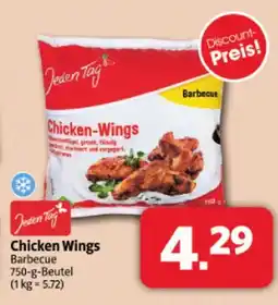 Markant Jeden tag chicken wings barbecue Angebot