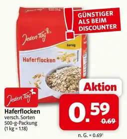 Markant Jeden tag haferflocken Angebot