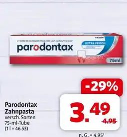 Markant Parodontax zahnpasta Angebot