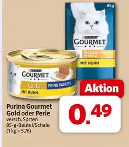 Markant Purina gourmet gold feine pastete mit huhn Angebot