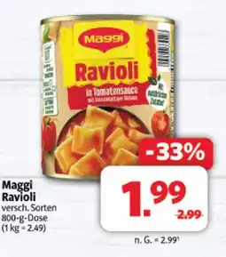 Markant Maggi ravioli Angebot