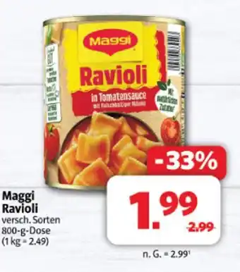 Markant Maggi ravioli Angebot