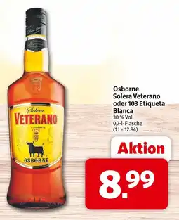 Markant Osborne solera veterano Angebot
