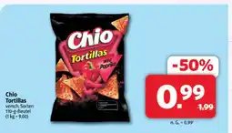 Markant Chio tortillas Angebot