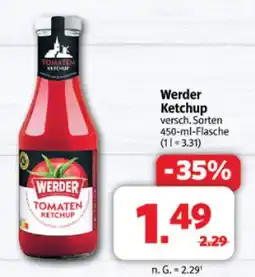 Markant Werder werder ketchup Angebot