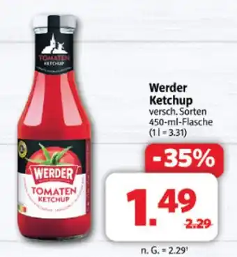 Markant Werder werder ketchup Angebot